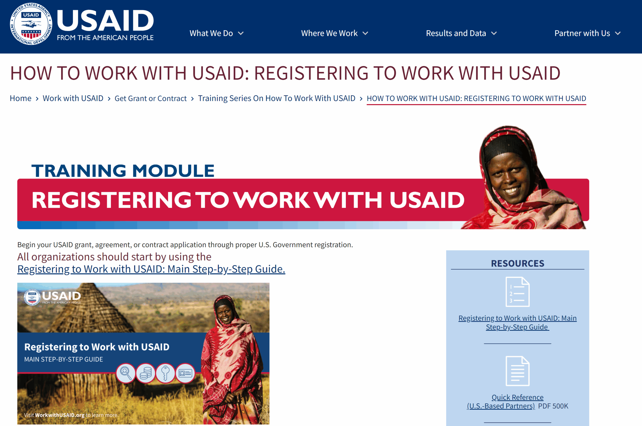 USAID Trailing Module